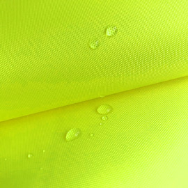 Водоотталкивающая ткань Оксфорд, цвет салатовый неон