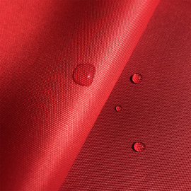 Водоотталкивающая ткань Оксфорд, цвет красный