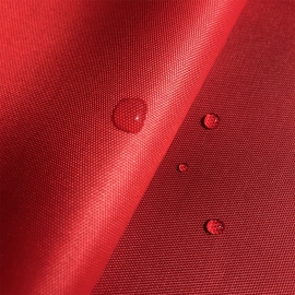 Ткань Оксфорд водоотталкивающая, цвет красный