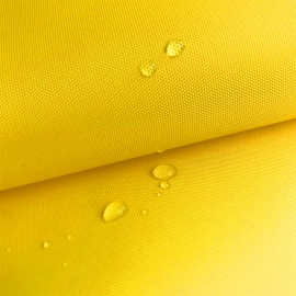 Ткань Оксфорд водоотталкивающая, цвет желтый