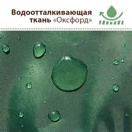 водоотталкивающая ткань оксфорд цвет зеленый