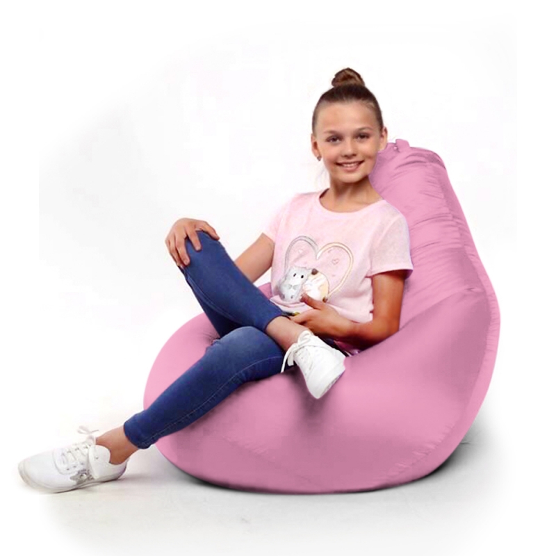 Кресло мешок Груша, размер Компакт, цвет Пыльно-розовый, оксфорд